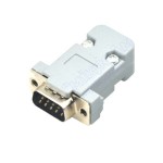 Роз'єм DB9 plug-in тато з пластиковим корпусом